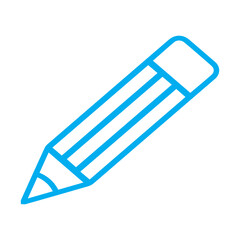 Blue Pencil Icon