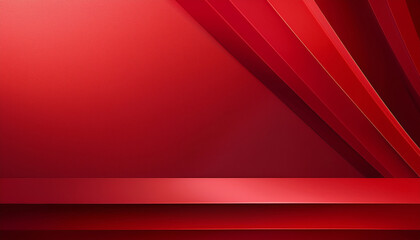 Red minimalist background with soft, subtle gradients, clean and elegant