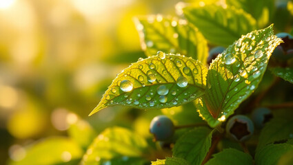 A Vibrant Morning in Nature's Embrace