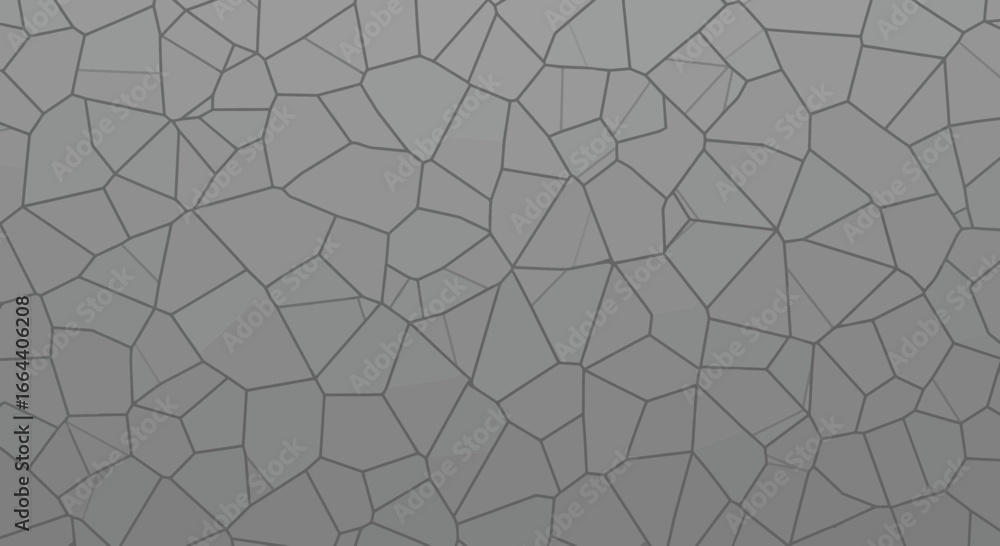 Poster abstract gray geometric mosaic pattern background design with polygonal shapes