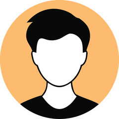 man face vector icon