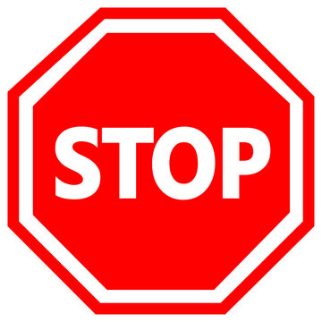 stop traffic sign