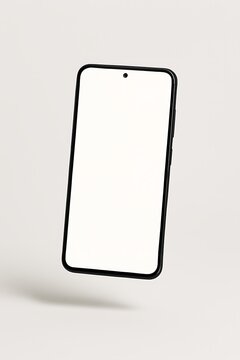 Smart phone moke up on white background
