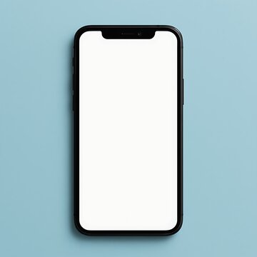 blank smart phone moke up