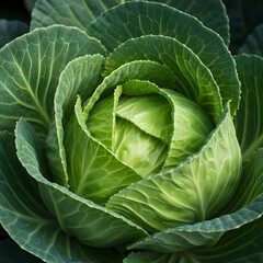 Fototapeta premium Cabbage A Versatile Ingredient for Healthy Meals