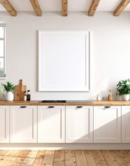Modern Kitchen Interior Design, Aesthetic Features, Clean Lines, Natural Light, Contemporary Style