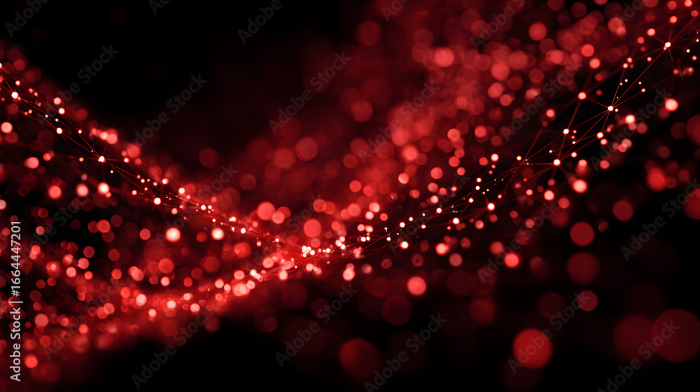 Poster Red cyber monday background with empty space for text , copy space for text,