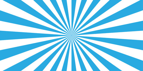 Vector sunray stripe background. Light sunburst glowing background. Sunburst pattern summer social banner. vector illustration pattern beam rays. Spiral radial striped backdrop design.