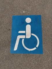A captivating design focused on symbols representing accessibility for all individuals