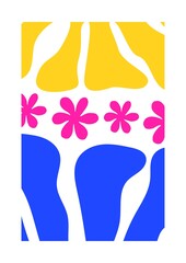 Wall decoration that combines the beauty of plant patterns with an artistic touch. This work is designed to bring a natural feel and at the same time beautify the walls of the house.	