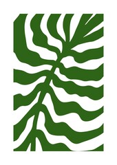 Wall decoration that combines the beauty of plant patterns with an artistic touch. This work is designed to bring a natural feel and at the same time beautify the walls of the house.	