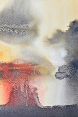 abstract watercolor background with grunge effect ABSTRACT SMOKES WATERCOLOR