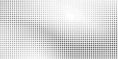 Modern rectangkle mesh halftone gradient texture. Vanishing polka dot art modern abstract
