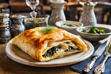 Spanakopita: Greek Spinach and Feta Pie
