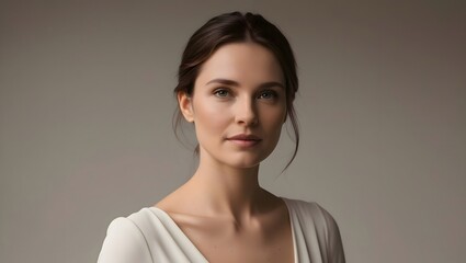 portrait of a young woman