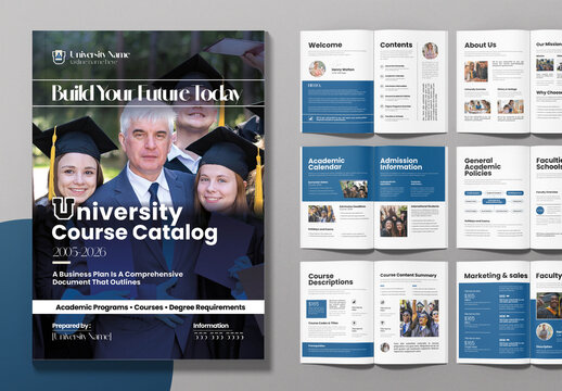 University Course Catalog  Prospectus  Academic Brochure