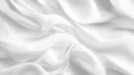 Obraz premium A white fabric with a smooth texture