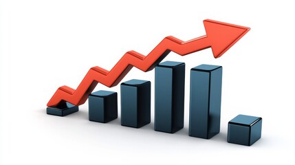 A steadily growing business chart