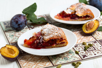 Plum Tart Delight.