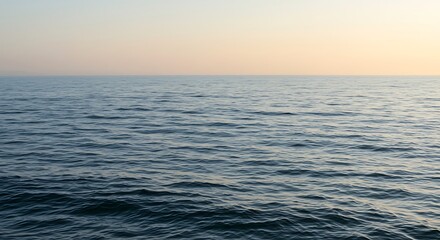 Ocean's Gentle Breath: Sunset Serenity