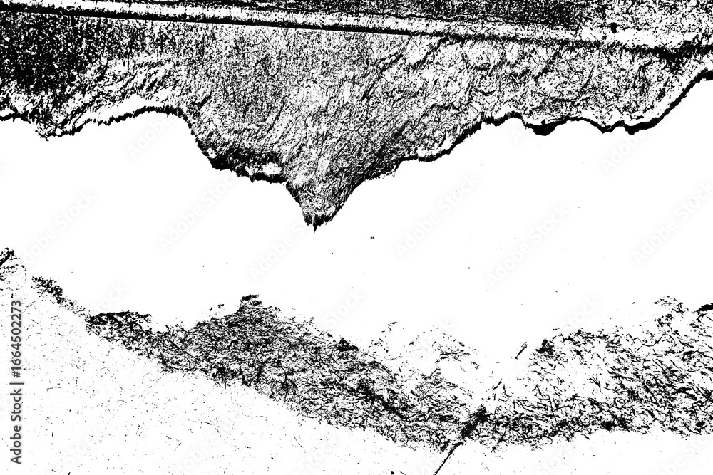 Poster abstract distressed torn paper texture overlay effect cut out design element paper tear ripped edges
