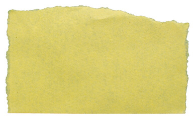 PNG Ripped yellow paper torn edges with transparent background paper tear
