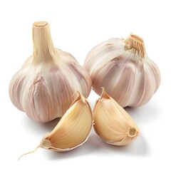Two whole heads of garlic and two cloves