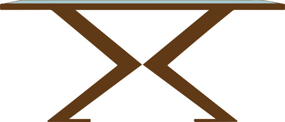 Dining Table Color Vector Design