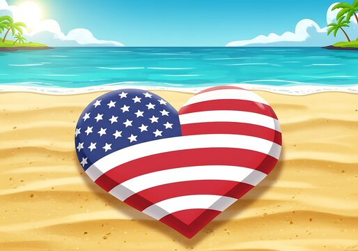 Heart of Summer's Shore