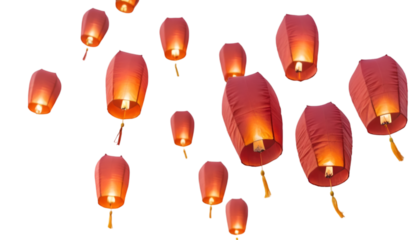 hot balloon isolated