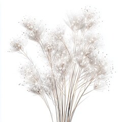 Fototapeta premium Delicate Floral Arrangement - A Stunning Display of Nature's Beauty , isolated on white background png