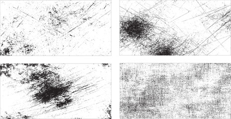 Abstract overlay grunge, old set of grunge texture Overlay Vector illustration dust  . old canvas pattern textured for overlay or screen scratch effect Overlay textures set stamp with grunge effect.