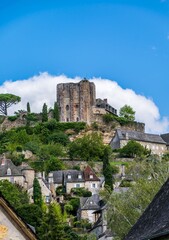 Turenne, village médiéval, est une commune française en Corrèze et région Nouvelle-Aquitaine, France.	