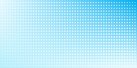 Colorful abstract background with white and blue color  halftone effect  dot pattern. Vector illustration.