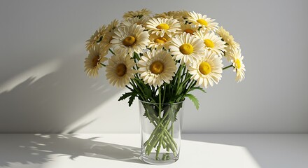 Sunlit Daisies: A Papercraft Bouquet