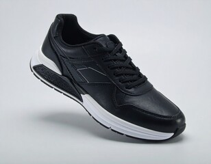 Realistic sneaker shoe photo on white background. Perfect for fashion catalog, footwear e-commerce, sportswear ads, and product design.