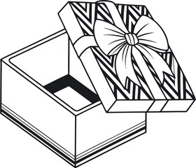 Vector illustration of a blank, open book with a flower and blank pages inside, suitable for education or literature design