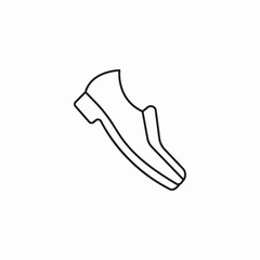 men shoe dress icon sign vector