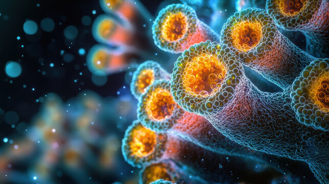 Magnified 1,000 times, the odorless and colorless vesicles reveal their microscopic composition: a thin lipid bilayer, a miniature cellular membrane, encapsulating a world of molecular activity 
