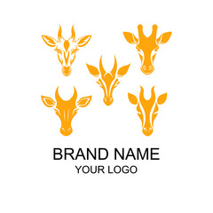 Giraffe Head Logo.eps