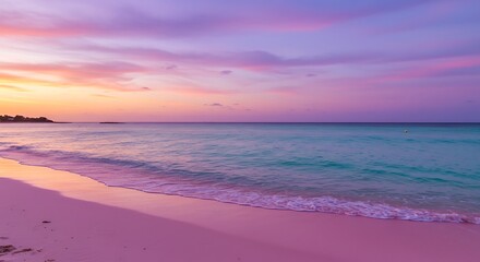 Pink Sands Sunset Serenity