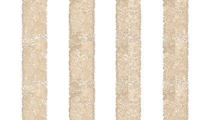 Concrete Surface with Wide Vertical Stripe Texture on Transparent Backgrounds