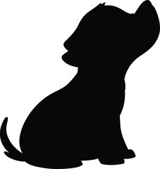 black cat silhouette, minimalist, high contrast, dark background, sharp edges, clean lines, digital illustration, vector graphic
