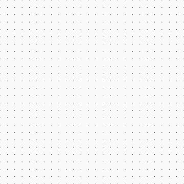 Minimalist dot grid pattern on a white paper background, a versatile seamless geometric concept for design and organization