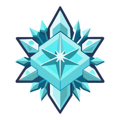  Schnee, Symbol, Icon Symbol Winter Snowflake on Winter Snow royalty free vector Pattern Schneeflocken, hellblau, Vektor, freigestellt.