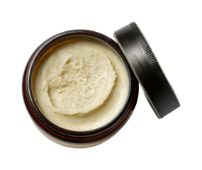 Revitalizing skin care routine natural moisturizing cream home spa beauty tranquil isolated on transparent background, png