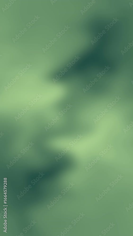 Poster soft flowing blue and green silk waves create an abstract liquid pattern with a gentle light texture