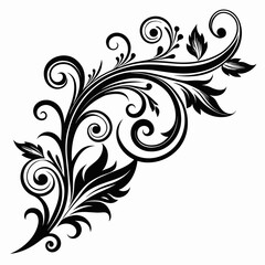 Fototapeta premium abstract floral design
