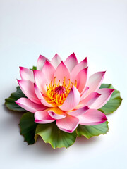 Durga Puja Flower Lotus Flower white backgroun