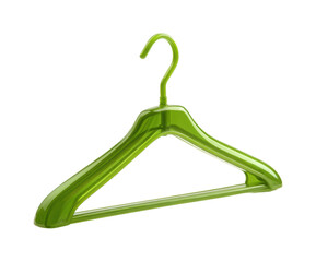 Stylish green hanger display modern home product clean environment isolated on transparent background, png
